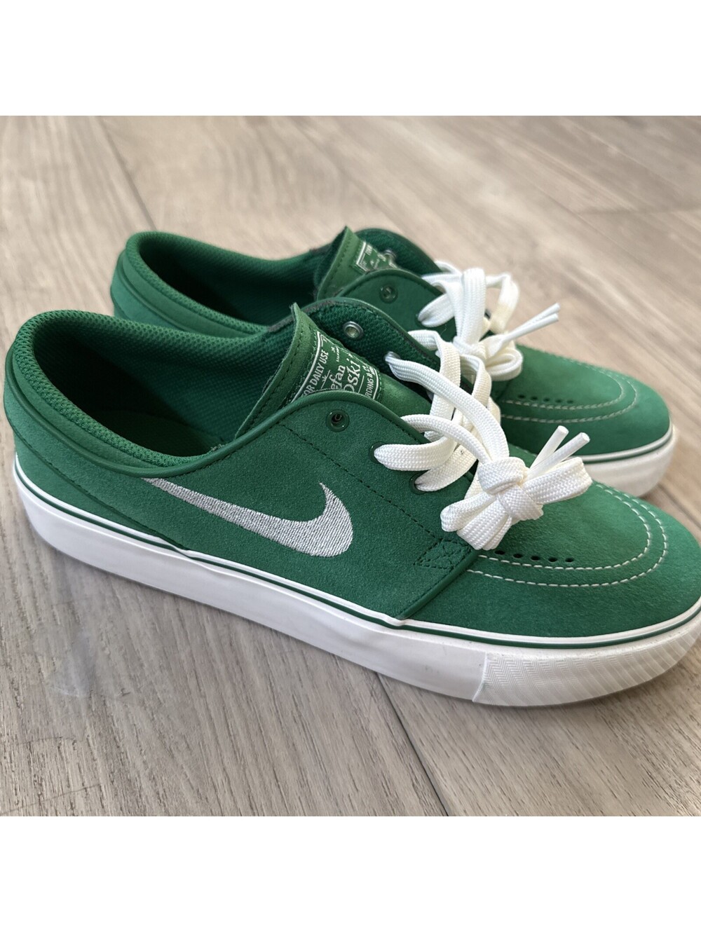Nike SB Zoom Stefan Janoski Pine Green Skateboard Shoes Youth Size 6 NEW
